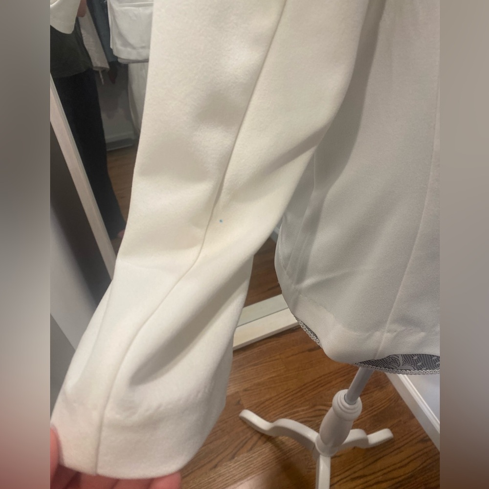 Anne Klein White Crepe Blazer - Picture 7 of 10